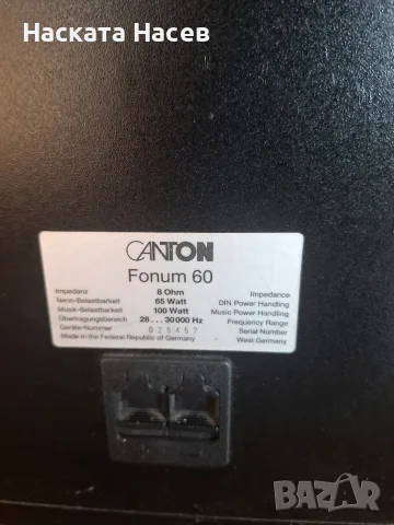 ТОНКОЛОНИ CANTON FONUM 60, снимка 6 - Тонколони - 56058563