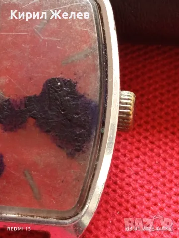 Стар механичен часовник мъжки от соца за части ремонт КОЛЕКЦИЯ 47998, снимка 4 - Антикварни и старинни предмети - 50137928