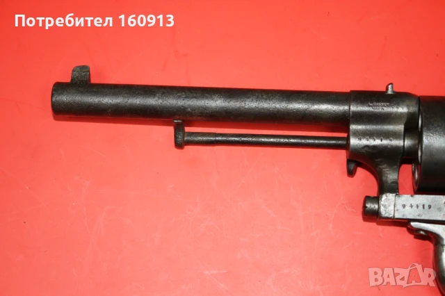Оригинален револвер Гасер Gasser M1870 Виена., снимка 10 - Антикварни и старинни предмети - 51152481