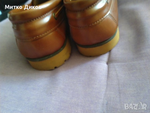 Маркови обувки Риверланд естествена кожа №45 стелка 285 мм като нови, снимка 7 - Спортно елегантни обувки - 37880814