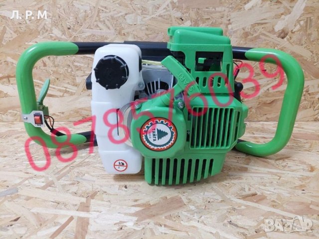 Бензинов Свредел ТАЙГА 52cc , снимка 4 - Градинска техника - 38363186