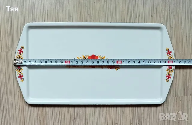 Емайлиран панер и табличка