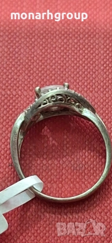 Сребърен пръстен, снимка 6 - Пръстени - 52808423