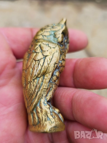 Малък Бронзов Бухал , снимка 6 - Декорация за дома - 52353069