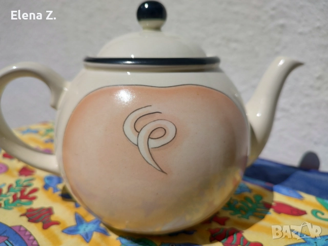 Винтидж чайник Back to Front Pig на Arthur Wood, снимка 4 - Колекции - 52344797