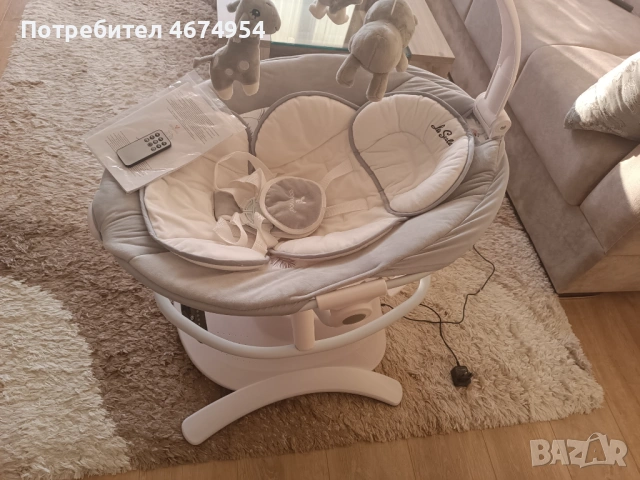 Електрическа люлка Cangaroo La Scala – чисто нова, снимка 2 - Детски шезлонги - 54138254