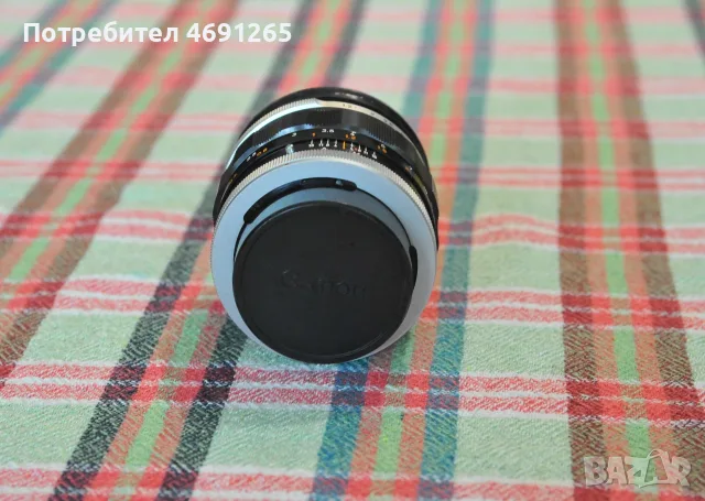Обектив CANON FL 55MM F1.2, снимка 4 - Обективи и филтри - 56065127