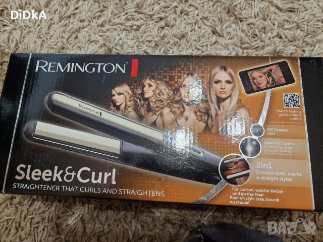 Преса за изправяне Remington , снимка 3 - Друга електроника - 42138565