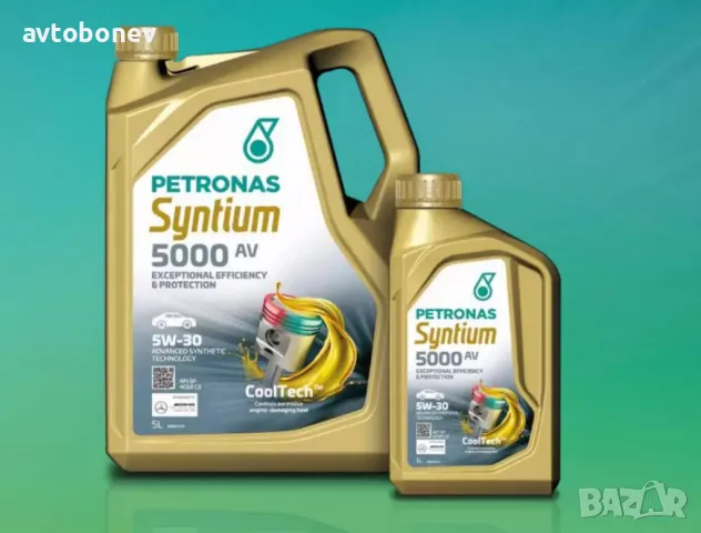 ДВИГАТЕЛНО МАСЛО PETRONAS SYNTIUM 5000AV 5W30, снимка 2 - Части - 31537107