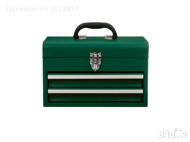 Метален куфар с акумулаторна отвертка PARKSIDE PWBM A1, с отвертка PAS D7, 1,5Ah, 4V, 92 части , снимка 7 - Други инструменти - 53148619