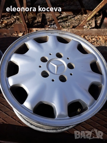 Алуминиеви джанти мерцедес 15ки, снимка 4 - Гуми и джанти - 52245565