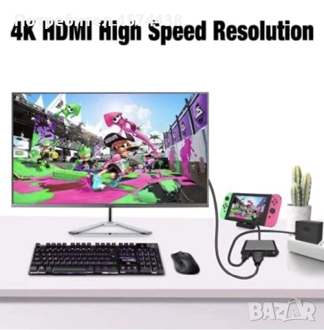 USB-C към HDMI многопортов адаптер, снимка 4 - Други - 52506439