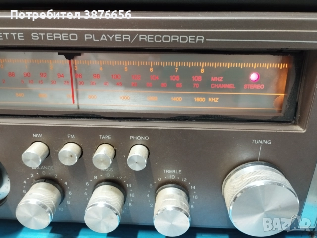 Ресийвър и касетофон, снимка 4 - Ресийвъри, усилватели, смесителни пултове - 50285585
