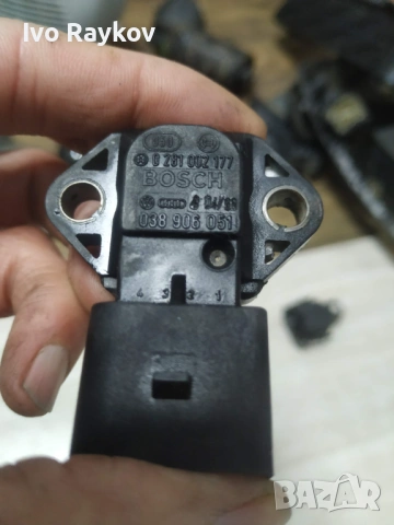 Датчик налягане VAG , VW мап сензор , 038906051 , 0281002177 , снимка 5 - Части - 53036709