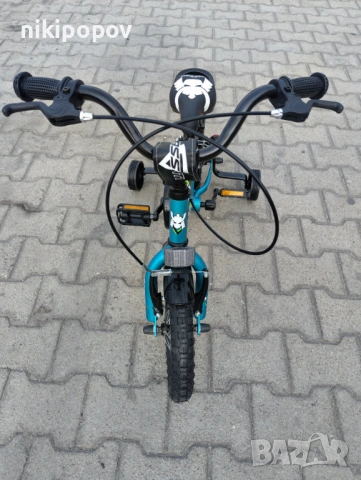 BG Детски велосипед 12" SAMURAJ син, снимка 5 - Велосипеди - 54334133