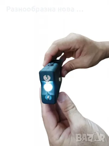 Компактен и мощен електрошок 2 в 1, снимка 1