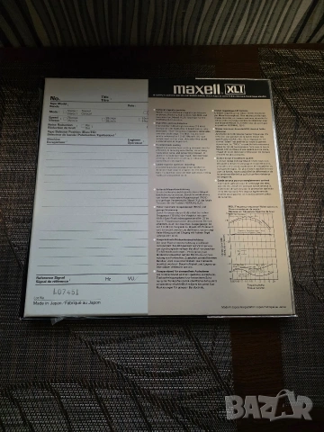 Продавам магнетофонна ролка Maxell , снимка 6 - Декове - 54062616