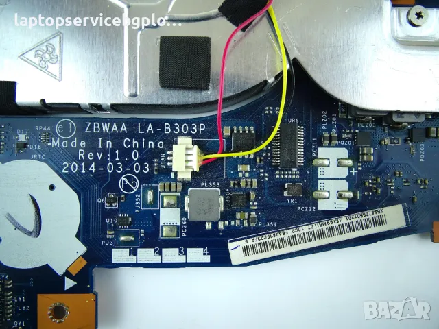 Дънна платка TOSHIBA SATELLITE C50-B C55-B ZBWAA LA-B303P i3-4360, снимка 4 - Части за лаптопи - 48826401