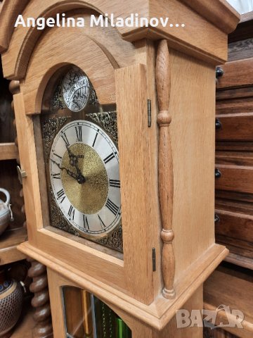 паркетен часовник HERMLE , снимка 8 - Антикварни и старинни предмети - 42627782