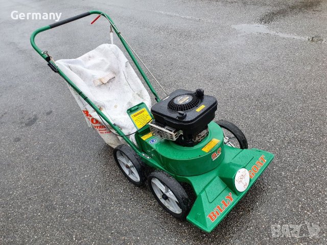 Професионален моторен листосъбирач Billy goat почистваща машина