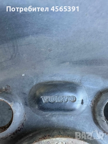 Стоманени джанти за Volvo 16, снимка 3 - Гуми и джанти - 52423380