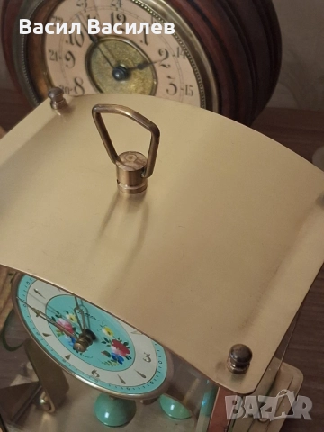 Продавам 400 дневен немски механичен часовник Kern, снимка 4 - Антикварни и старинни предмети - 52489720