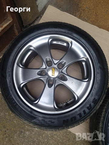 Джанти с Гуми 205/55/16- 5х112 VW/SEAT/AUDI , снимка 5 - Гуми и джанти - 54181246