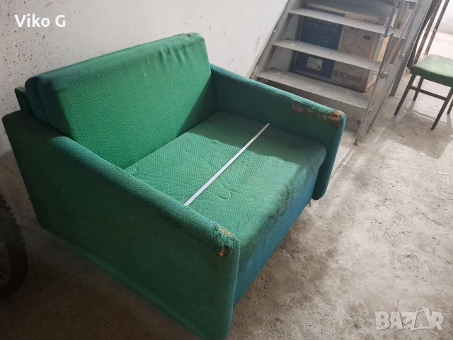 Разтегателен фотьойл , снимка 2 - Спални и легла - 52957994