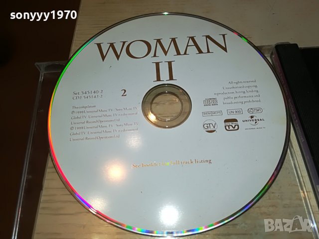 WOMAN II X2 ORIGINAL CD 2103231827, снимка 3 - CD дискове - 40086581