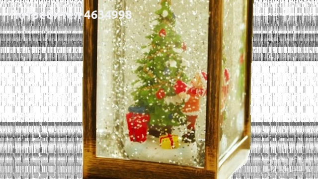 Златист коледен фенер, снимка 2 - Декорация за дома - 52579408