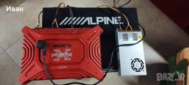 чисто нова бас каса+ усилвател+ траф за домашно ползване, снимка 4 - Тонколони - 52544131