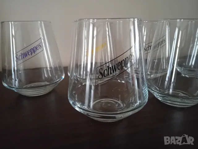 6 бр. чаши RASTAL брандирани за Schweppes. Нови., снимка 2 - Чаши - 56167718