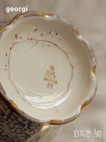 Ретро немски порцеланов чайник с позлата    19/3, снимка 8 - Сервизи - 35317733