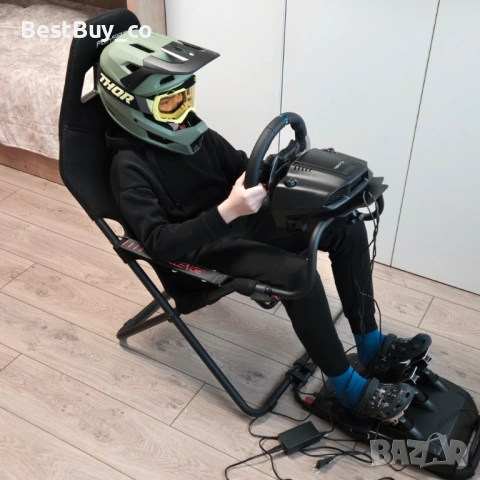 Logitech G29 + Стол Playseat Challenge Black ActiFit, снимка 8 - Други игри и конзоли - 53064464