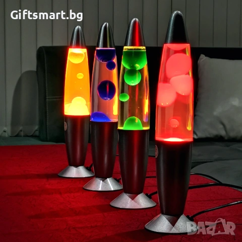 Лава лампа. Уникален подарък. Lava lamp , снимка 3 - Декорация за дома - 30743962