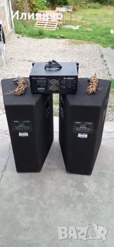 Комплект професионални Peavey колони 2х12ки.по 700w мах 1400w)Стапсло Peavey PV2000, снимка 12 - Тонколони - 55823793