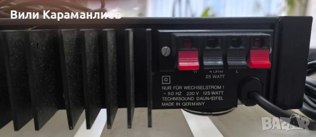 TECHNI SOUND sv4000,стерео усилвател,работещ, снимка 5 - Ресийвъри, усилватели, смесителни пултове - 50791449