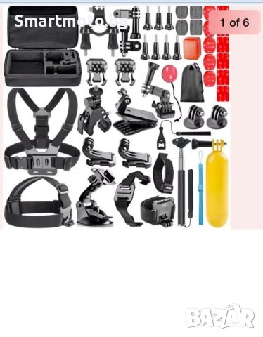 GK33 нов комплкт аксесоари за екшън камери части GO PRO SJCAM EKEN, снимка 1