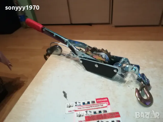 ТРЕСЧОТКА ЛЕБЕДКА 85ЛВ 2 ТОНА 1412241641, снимка 2 - Други инструменти - 48346586