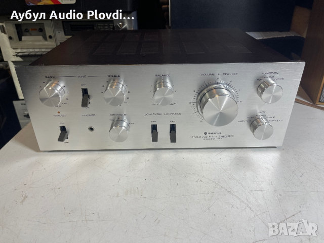 Sanyo DCA 1001 Solid State Stereo Pre Main Amplifier, снимка 7 - Ресийвъри, усилватели, смесителни пултове - 44751643