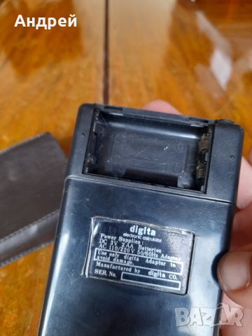 Стар калкулатор Digita VV49, снимка 7 - Други ценни предмети - 42841106