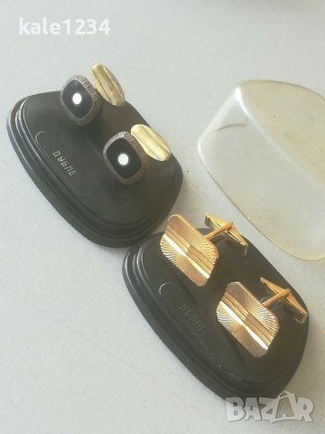 Копчета за ръкавели. Дубле. Позлата. Емайл. Бутонели. ДИП. Златарска промишленост. София. 