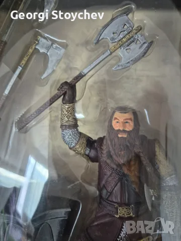 Екшън фигурка на Гимли от The Lord Of The Rings на ToyBiz 