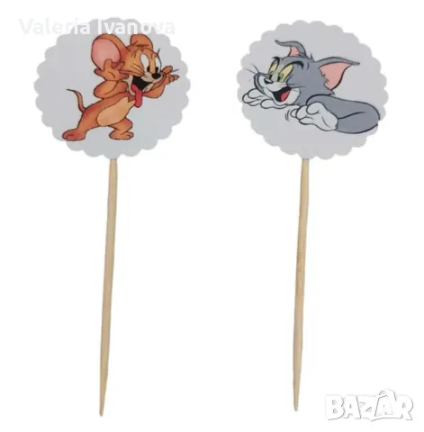 Комплект топери Том и Джери, 10 броя 10142