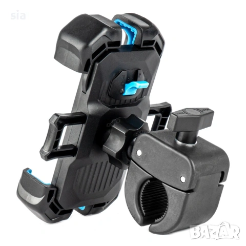 Стойка за телефон за мотор, скутер, велосипед, Поставка за кормило, снимка 5 - Аксесоари за велосипеди - 54113553