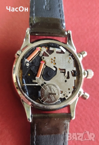 Eлегантен хронограф FLYER, снимка 6 - Мъжки - 52721628