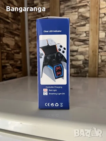 Зарядна станция за PlayStation 5 контролери , снимка 5 - Аксесоари - 56199097
