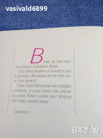 "IL CONIGLIETTO BABY RACCONTA...", снимка 7 - Детски книжки - 48170990