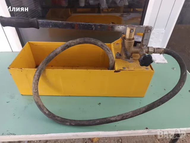 Ръчна помпа за тестване на налягане , снимка 2 - Други инструменти - 47697331