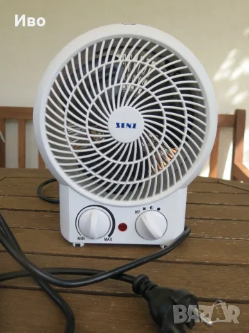 Компактна вентилаторна печка (духалка) Senz SEFH20BA-X, 2000W